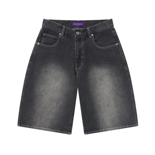 他の写真1: BlackEyePatch/OG DRAGON BAGGY DENIM SHORTS（BLACK）