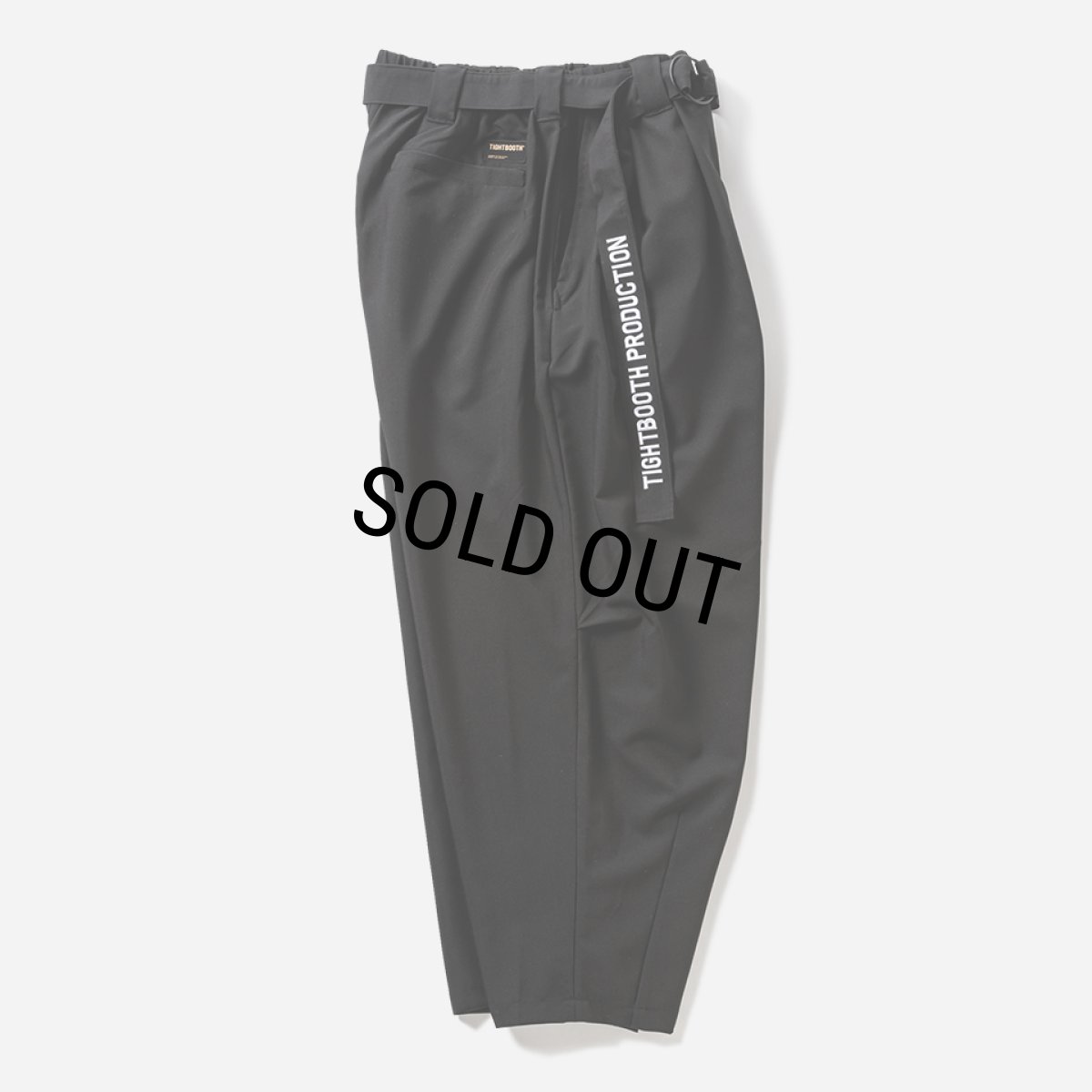 画像2: TIGHTBOOTH/TRO BALLOON PANTS（Black）［トロバルーンパンツ-25夏］ (2)