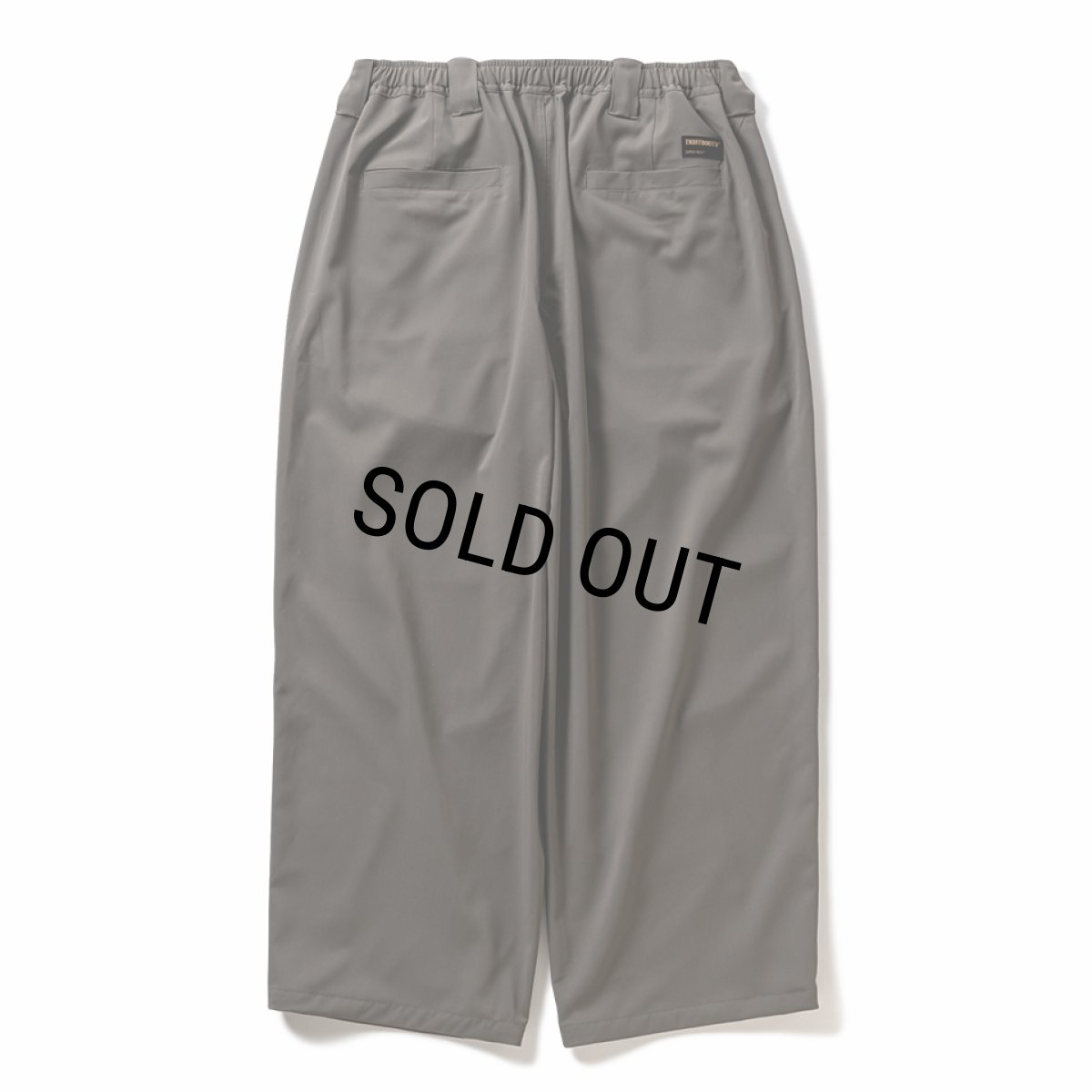 画像2: TIGHTBOOTH/DRY BAGGY SLACKS（Charcoal）［ドライバギースラックス-25夏］ (2)