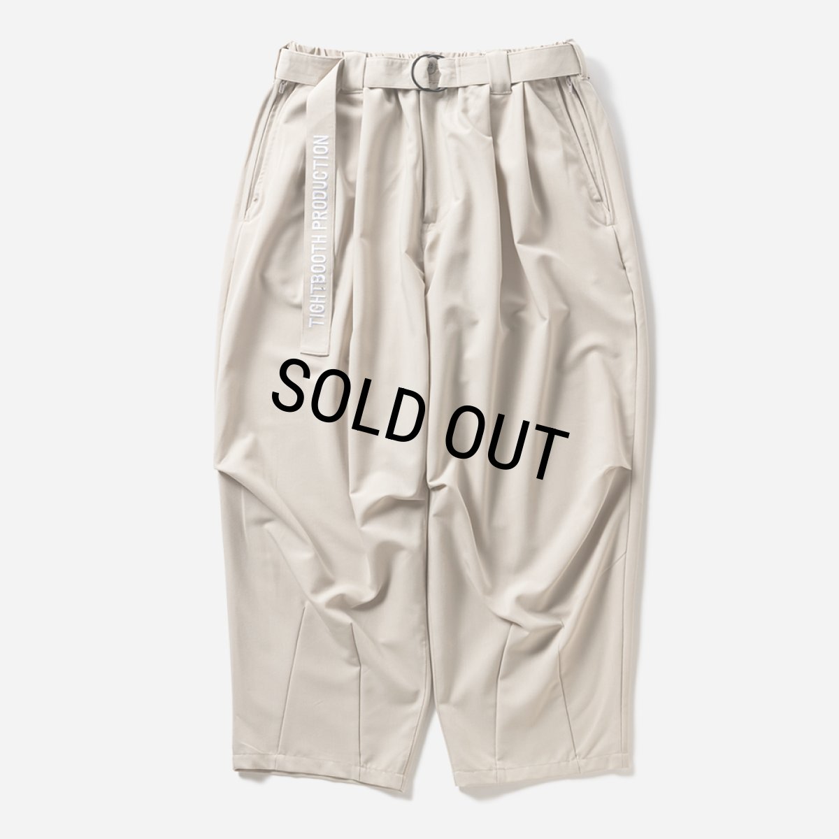 画像1: 【20%OFF】TIGHTBOOTH/TRO BALLOON PANTS（Greige）［トロバルーンパンツ-25夏］ (1)