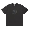 BlackEyePatch/GRAYSCALE LABEL PACK TEE（CHARCOAL）