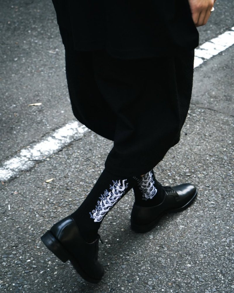 画像2: ANTIDOTE BUYERS CLUB/3 Pack Socks（Black）