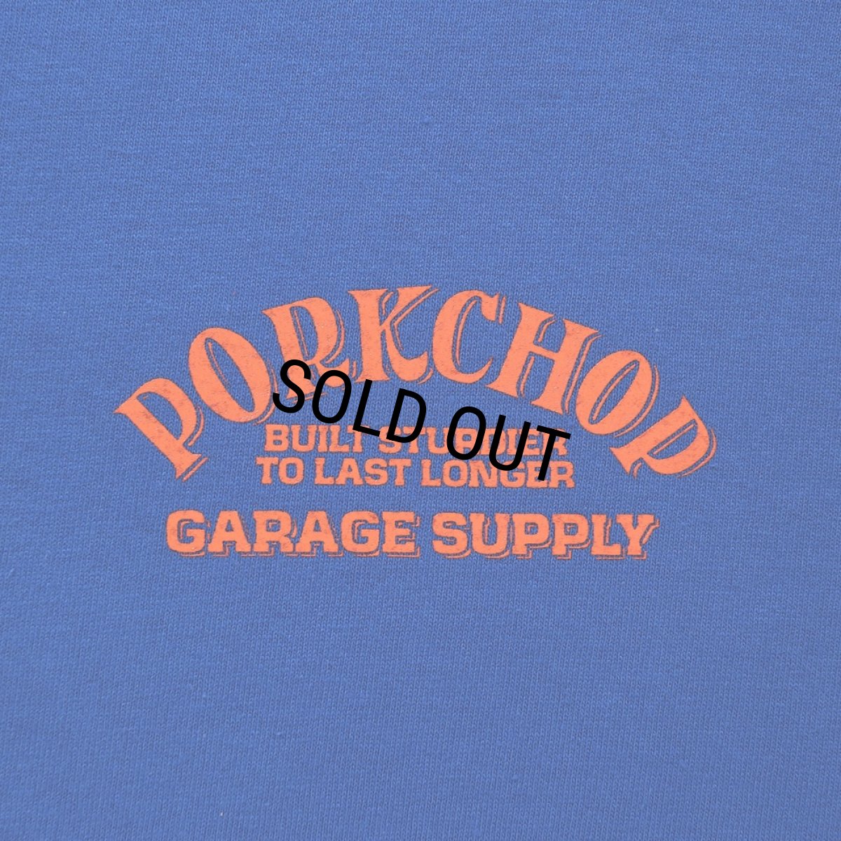 画像3: PORKCHOP/FIRE UP TEE（BLUE）［ファイヤーアップT-25春夏］ (3)