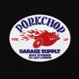 画像4: PORKCHOP/FIRE UP TEE（BLACK）［ファイヤーアップT-25春夏］ (4)