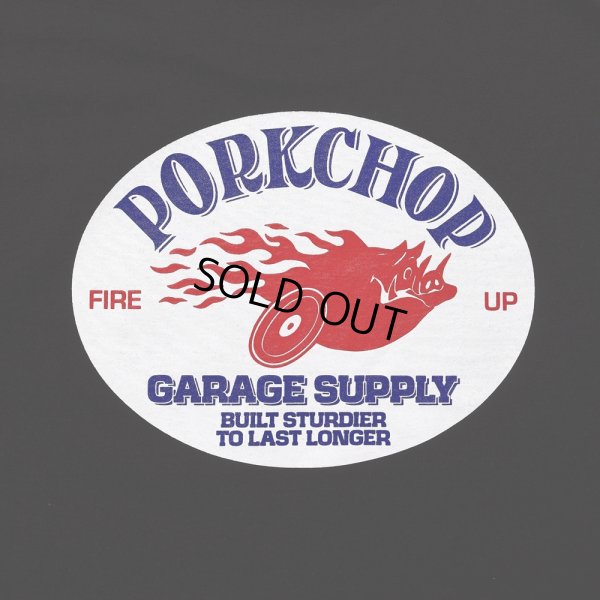 画像4: PORKCHOP/FIRE UP TEE（BLACK）［ファイヤーアップT-25春夏］
