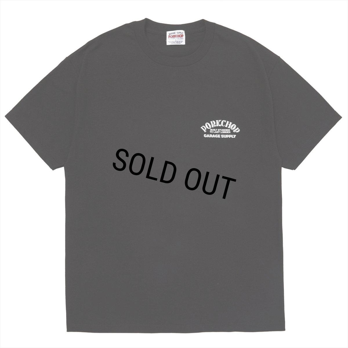 画像2: PORKCHOP/FIRE UP TEE（BLACK）［ファイヤーアップT-25春夏］ (2)