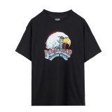 PORKCHOP/T-SHIRT EAGLE（×MASSES）（BLACK）［イーグルT-25春夏］