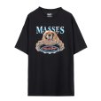 画像1: PORKCHOP/T-SHIRT BEAR（×MASSES）（BLACK）［ベアT-25春夏］ (1)