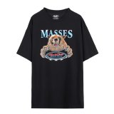 PORKCHOP/T-SHIRT BEAR（×MASSES）（BLACK）［ベアT-25春夏］