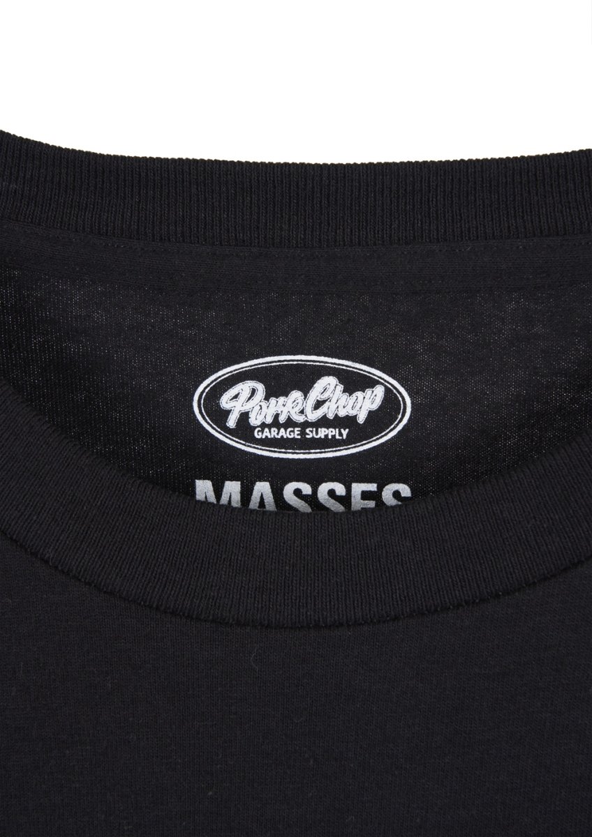 画像3: PORKCHOP/T-SHIRT BEAR（×MASSES）（BLACK）［ベアT-25春夏］ (3)