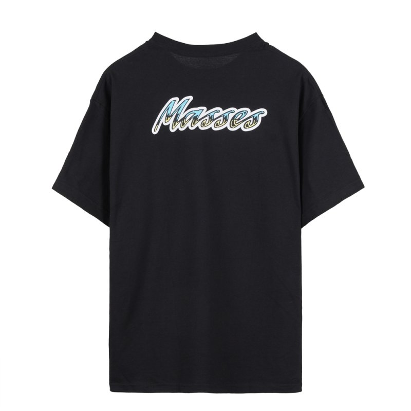 画像2: PORKCHOP/T-SHIRT EAGLE（×MASSES）（BLACK）［イーグルT-25春夏］