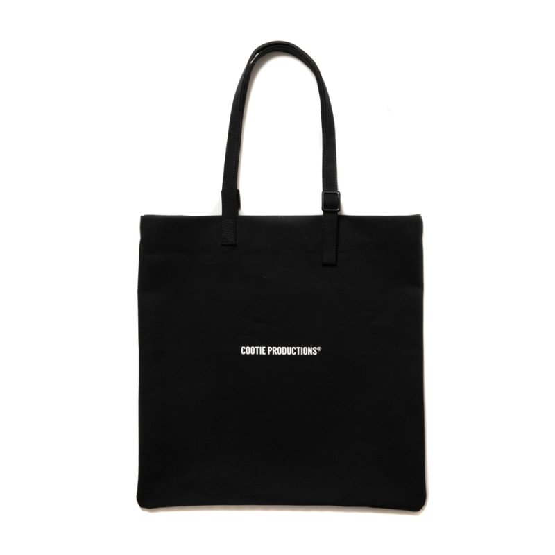 画像1: COOTIE PRODUCTIONS/Canvas Tote Bag（Black）［キャンバストートバッグ-25秋冬］