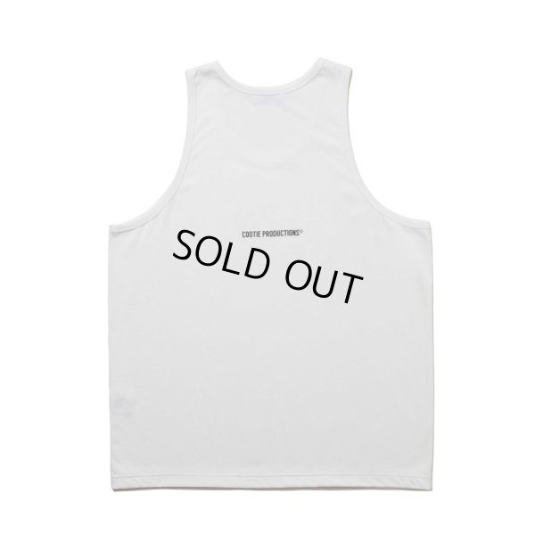 画像1: COOTIE PRODUCTIONS/Dry Tech Jersey Tank Top（White）［ドライテックタンクトップ-25秋冬］