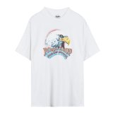 PORKCHOP/T-SHIRT EAGLE（×MASSES）（WHITE）［イーグルT-25春夏］
