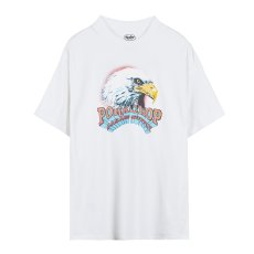 画像1: PORKCHOP/T-SHIRT EAGLE（×MASSES）（WHITE）［イーグルT-25春夏］ (1)