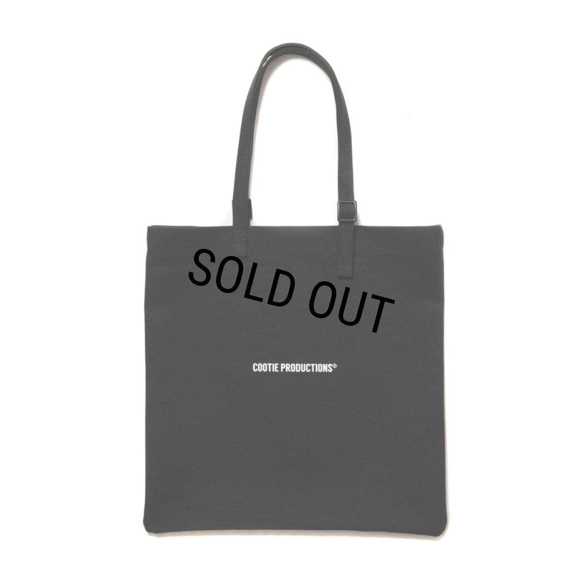 画像1: COOTIE PRODUCTIONS/Canvas Tote Bag（Black）［キャンバストートバッグ-25秋冬］ (1)