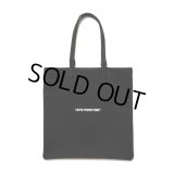 COOTIE PRODUCTIONS/Canvas Tote Bag（Black）［キャンバストートバッグ-25秋冬］