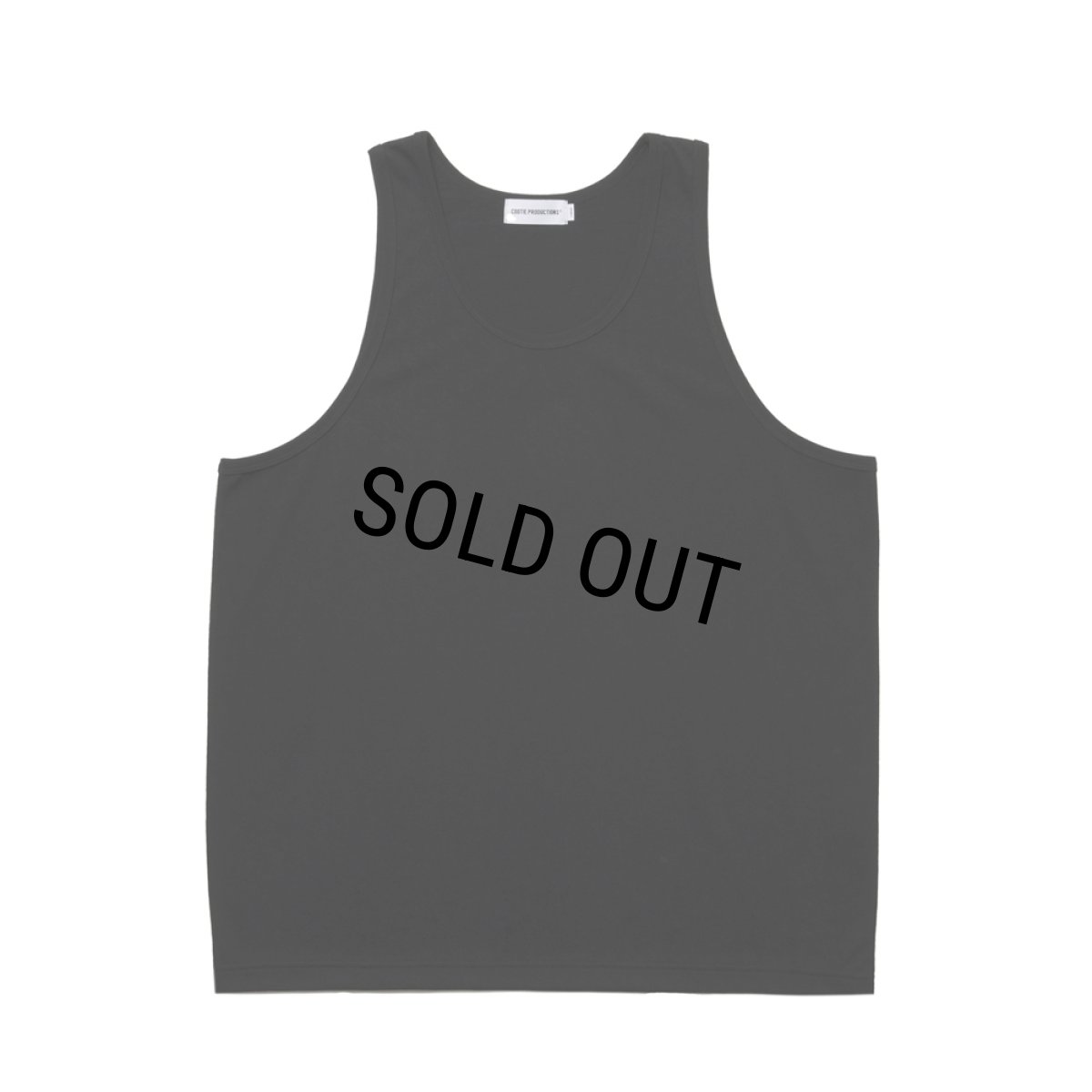 画像2: COOTIE PRODUCTIONS/Dry Tech Jersey Tank Top（Black）［ドライテックタンクトップ-25秋冬］ (2)