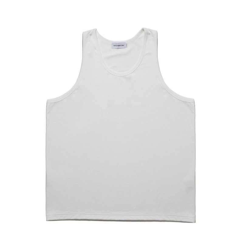 画像1: COOTIE PRODUCTIONS/Dry Tech Jersey Tank Top（White）［ドライテックタンクトップ-25秋冬］