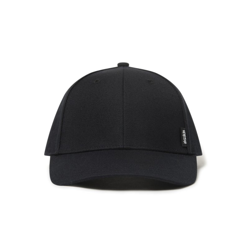 画像1: BlackEyePatch/HWC 6 PANEL CAP（BLACK）