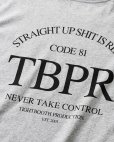画像6: TIGHTBOOTH/STRAIGHT UP S/S T-SHIRT -Quick Drying-（Heather Grey）［ストレートアップT-25夏］