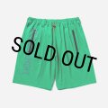 TIGHTBOOTH/LABEL LOGO BOARD SHORTS（Green）［ボードショーツ-25夏］