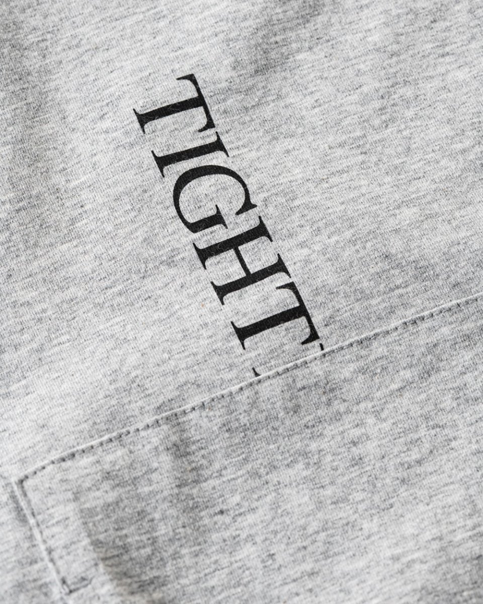 画像5: TIGHTBOOTH/STRAIGHT UP S/S T-SHIRT -Quick Drying-（Heather Grey）［ストレートアップT-25夏］ (5)