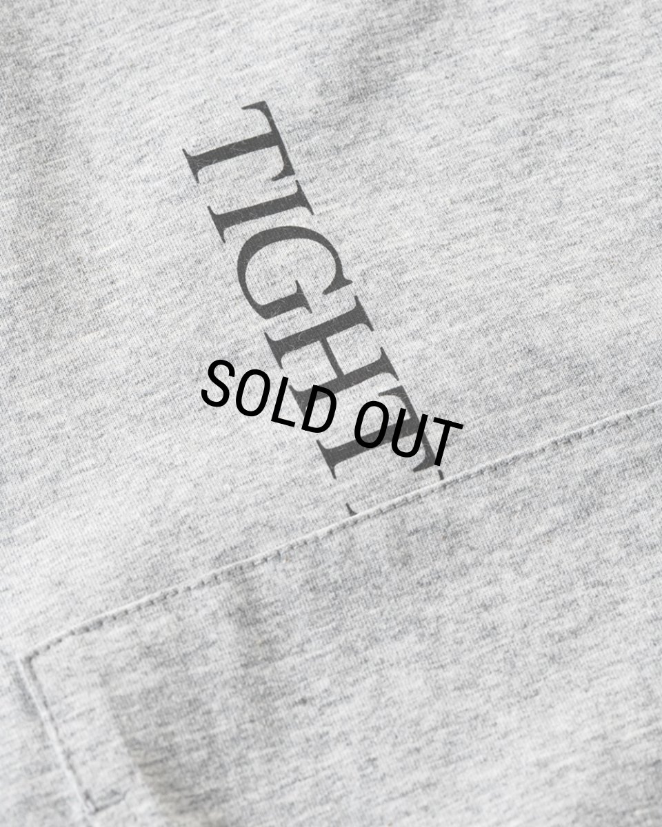 画像5: 【30%OFF】TIGHTBOOTH/STRAIGHT UP S/S T-SHIRT -Quick Drying-（Heather Grey）［ストレートアップT-25夏］ (5)