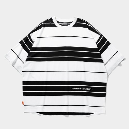他の写真1: TIGHTBOOTH/BORDER S/S T-SHIRT（White/Black）［ボーダーT-25夏］