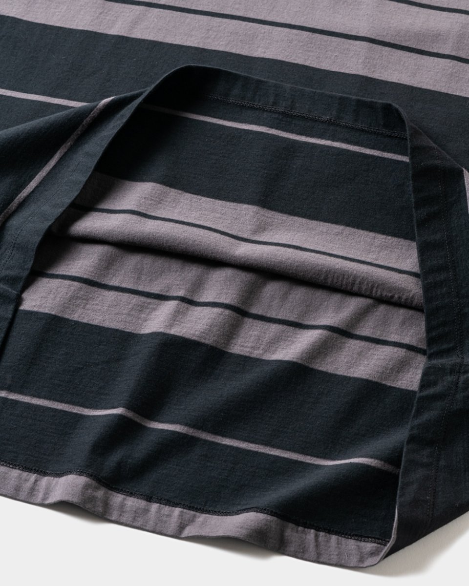 画像6: TIGHTBOOTH/BORDER S/S T-SHIRT（Black/Charcoal）［ボーダーT-25夏］ (6)
