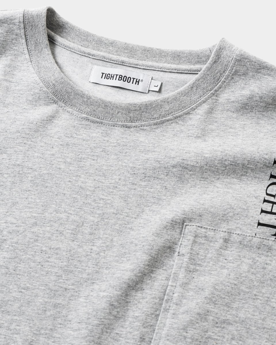 画像3: TIGHTBOOTH/STRAIGHT UP S/S T-SHIRT -Quick Drying-（Heather Grey）［ストレートアップT-25夏］ (3)