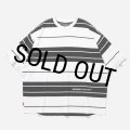TIGHTBOOTH/BORDER S/S T-SHIRT（White/Black）［ボーダーT-25夏］
