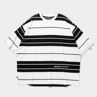TIGHTBOOTH/BORDER S/S T-SHIRT（White/Black）［ボーダーT-25夏］