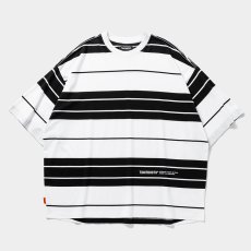 画像1: TIGHTBOOTH/BORDER S/S T-SHIRT（White/Black）［ボーダーT-25夏］ (1)