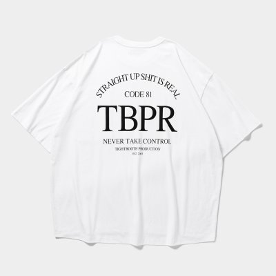 画像2: TIGHTBOOTH/STRAIGHT UP S/S T-SHIRT -Quick Drying-（White）［ストレートアップT-25夏］