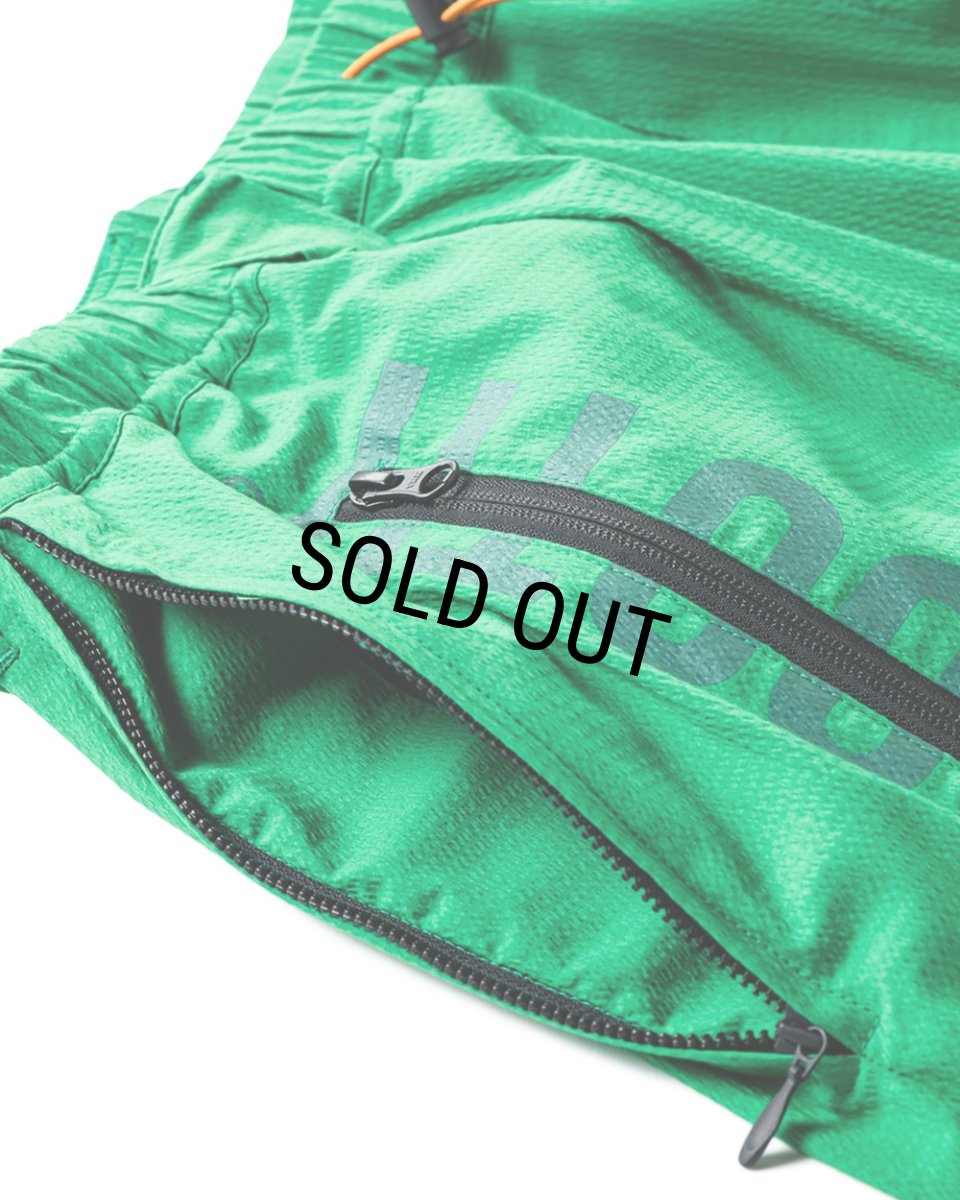 画像6: TIGHTBOOTH/LABEL LOGO BOARD SHORTS（Green）［ボードショーツ-25夏］ (6)