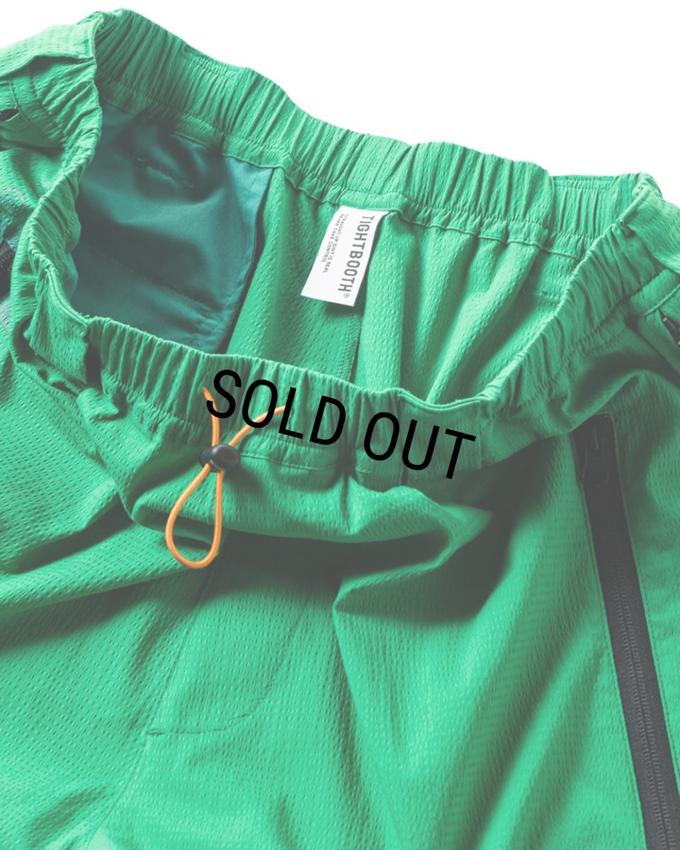 画像4: TIGHTBOOTH/LABEL LOGO BOARD SHORTS（Green）［ボードショーツ-25夏］ (4)