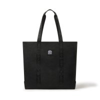 BlackEyePatch/JACQUARD TAPED TOTE BAG（BLACK）