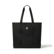 画像1: BlackEyePatch/JACQUARD TAPED TOTE BAG（BLACK） (1)
