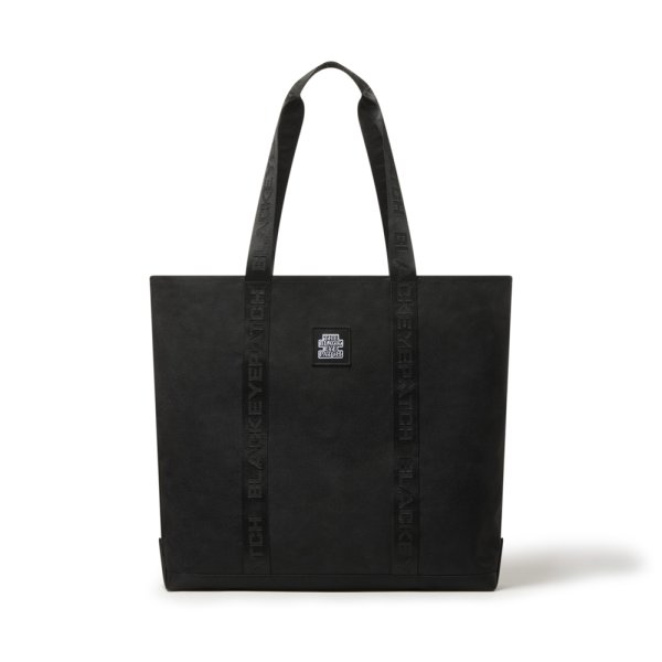 画像1: BlackEyePatch/JACQUARD TAPED TOTE BAG（BLACK）