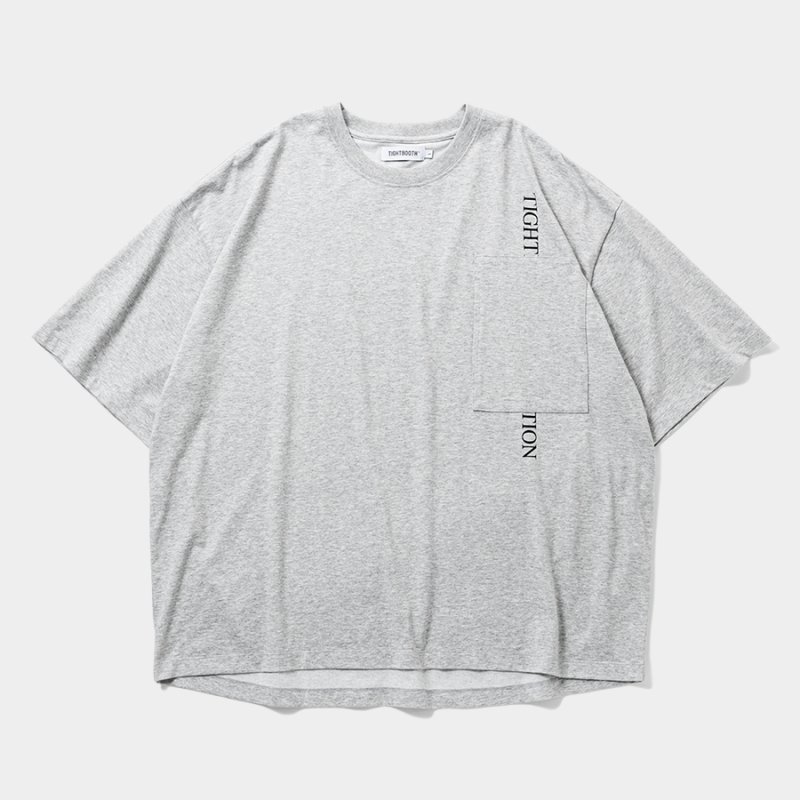 画像1: TIGHTBOOTH/STRAIGHT UP S/S T-SHIRT -Quick Drying-（Heather Grey）［ストレートアップT-25夏］