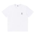 画像1: BlackEyePatch/SMALL CROSSBONE OG LABEL TEE（WHITE） (1)
