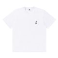 BlackEyePatch/SMALL CROSSBONE OG LABEL TEE（WHITE）