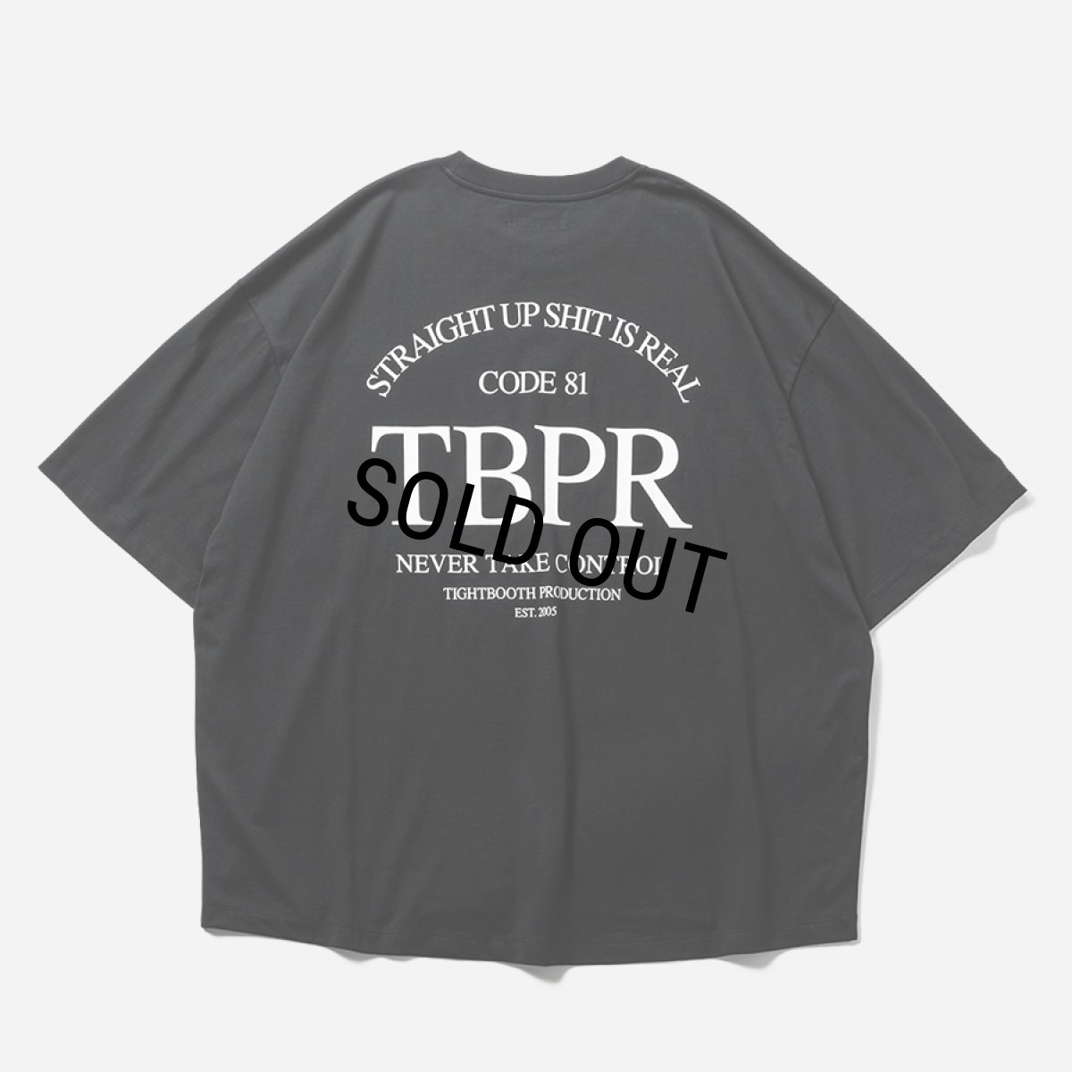 画像1: 【30%OFF】TIGHTBOOTH/STRAIGHT UP S/S T-SHIRT -Quick Drying-（Black）［ストレートアップT-25夏］ (1)