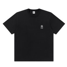 画像1: BlackEyePatch/SMALL CROSSBONE OG LABEL TEE（BLACK） (1)