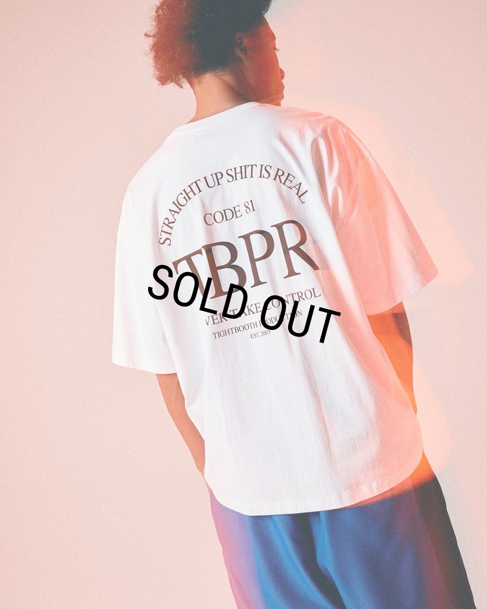 画像5: TIGHTBOOTH/STRAIGHT UP S/S T-SHIRT -Quick Drying-（White）［ストレートアップT-25夏］ (5)