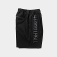 画像2: TIGHTBOOTH/LABEL LOGO BOARD SHORTS（Black）［ボードショーツ-25夏］ (2)
