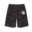 画像1: BlackEyePatch/SPRAYED OG LABEL BAGGY MESH SHORTS（BLACK CAMO） (1)