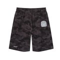 BlackEyePatch/SPRAYED OG LABEL BAGGY MESH SHORTS（BLACK CAMO）