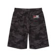 画像2: BlackEyePatch/SPRAYED OG LABEL BAGGY MESH SHORTS（BLACK CAMO） (2)
